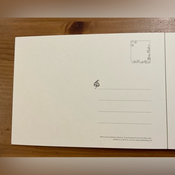Johanna Basford: Duo/set of post cards and blank note cards with envelopes. - Picture 6 of 9